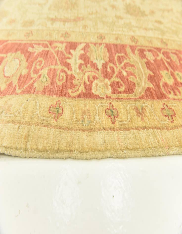 Detail image of  5' 9 x 6' 8  Hand Knotted Peshawar Ziegler Rug