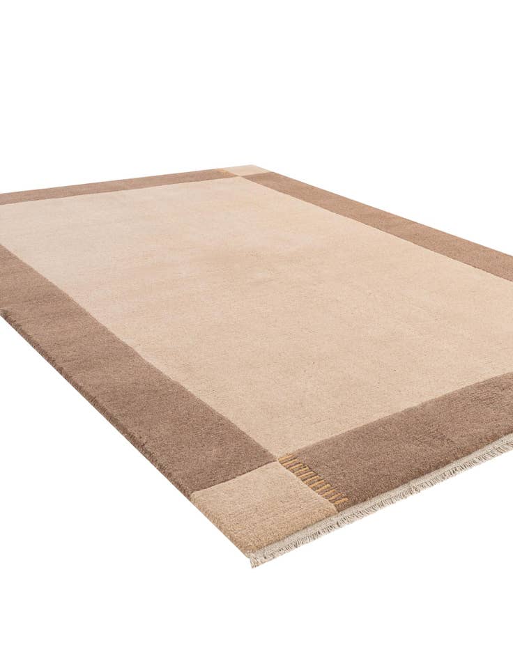 Detail image of  5' 7 x 7' 11  Hand Knotted Tibet Wool Rug