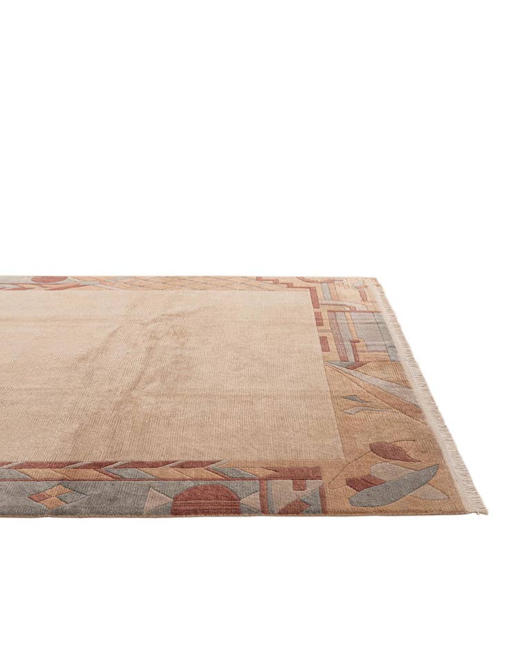 Detail image of  8' 3 x 11' 5  Hand Knotted Tibet Wool Rug