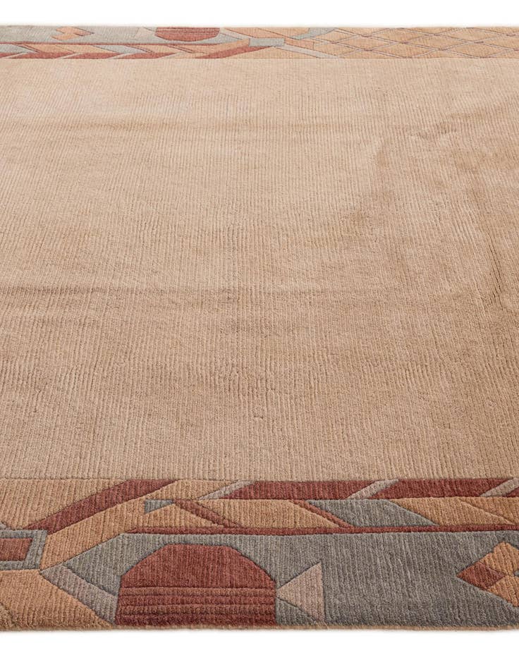 Detail image of  8' 3 x 11' 5  Hand Knotted Tibet Wool Rug