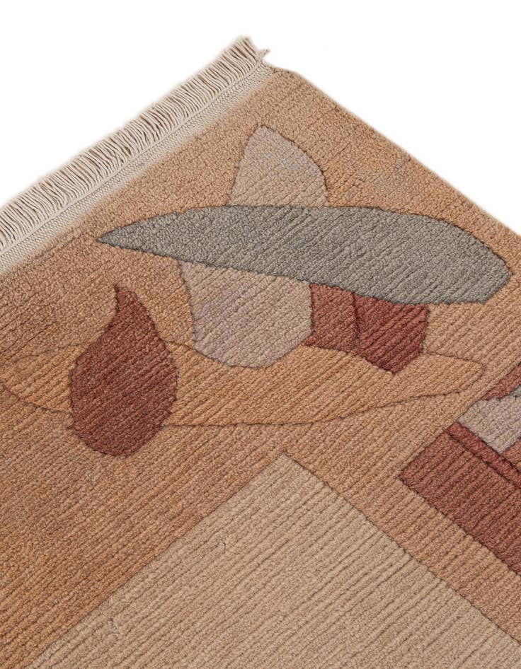 Detail image of  8' 3 x 11' 5  Hand Knotted Tibet Wool Rug