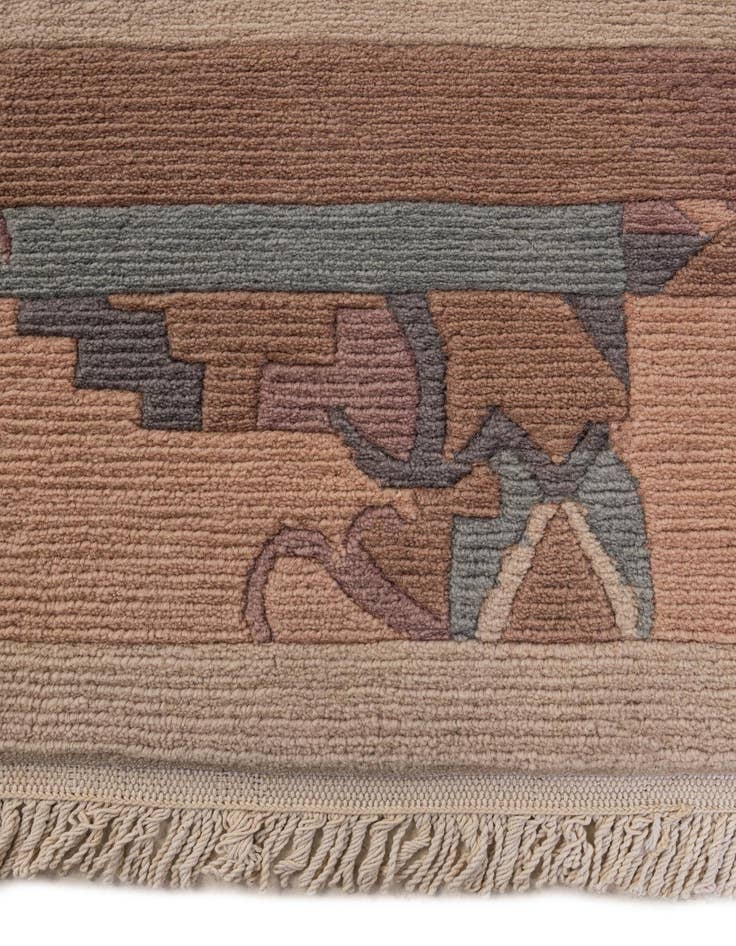 Detail image of  8' 5 x 11' 8  Hand Knotted Tibet Wool Rug