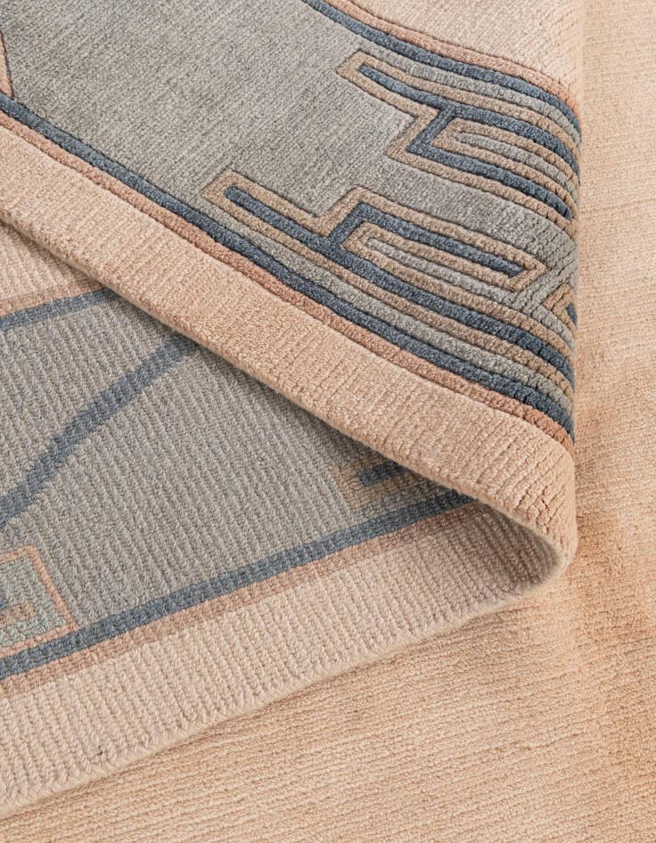 Detail image of  9' 10 x 13' 2  Hand Knotted Tibet Wool Rug