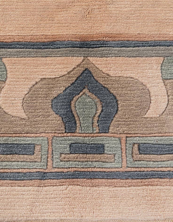 Detail image of  9' 10 x 13' 2  Hand Knotted Tibet Wool Rug