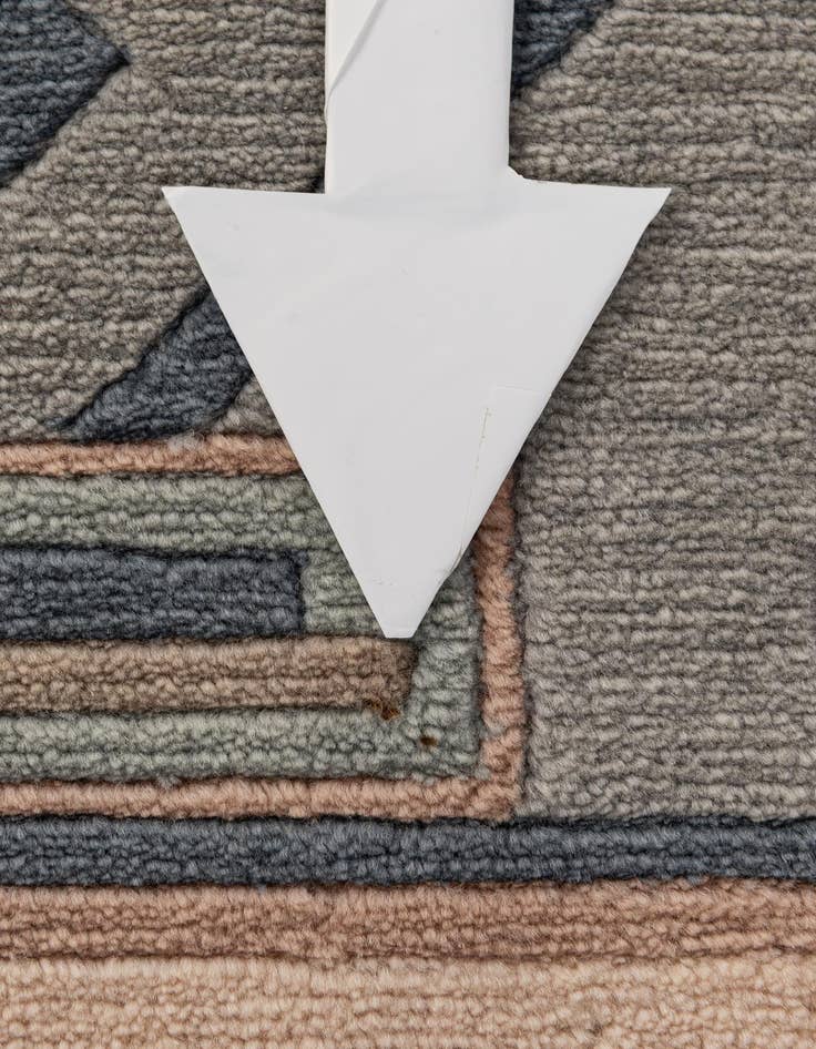 Detail image of  9' 10 x 13' 2  Hand Knotted Tibet Wool Rug