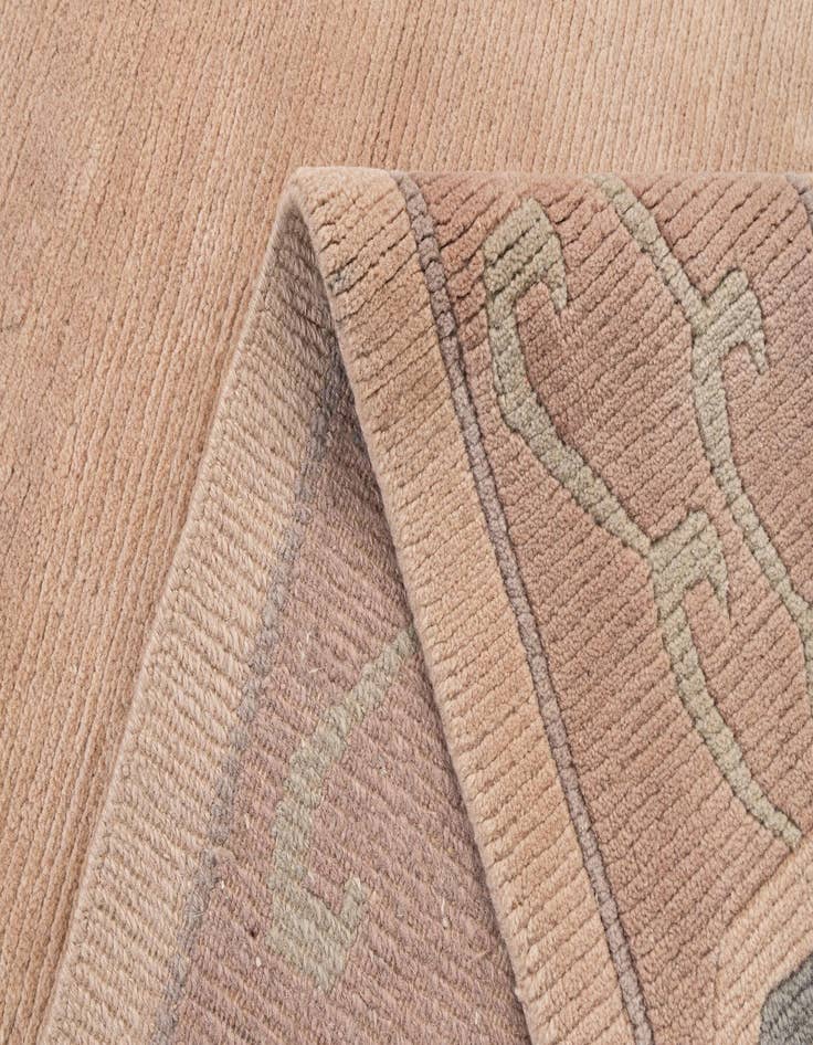 Detail image of  8' 6 x 11' 8  Hand Knotted Tibet Wool Rug