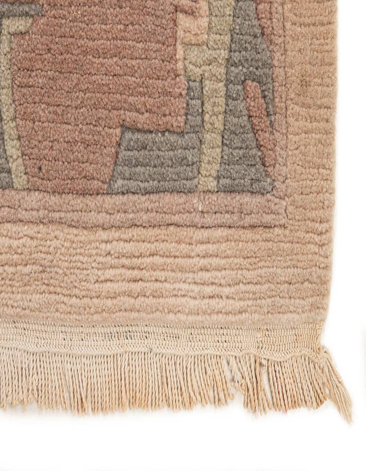 Detail image of  8' 6 x 11' 8  Hand Knotted Tibet Wool Rug