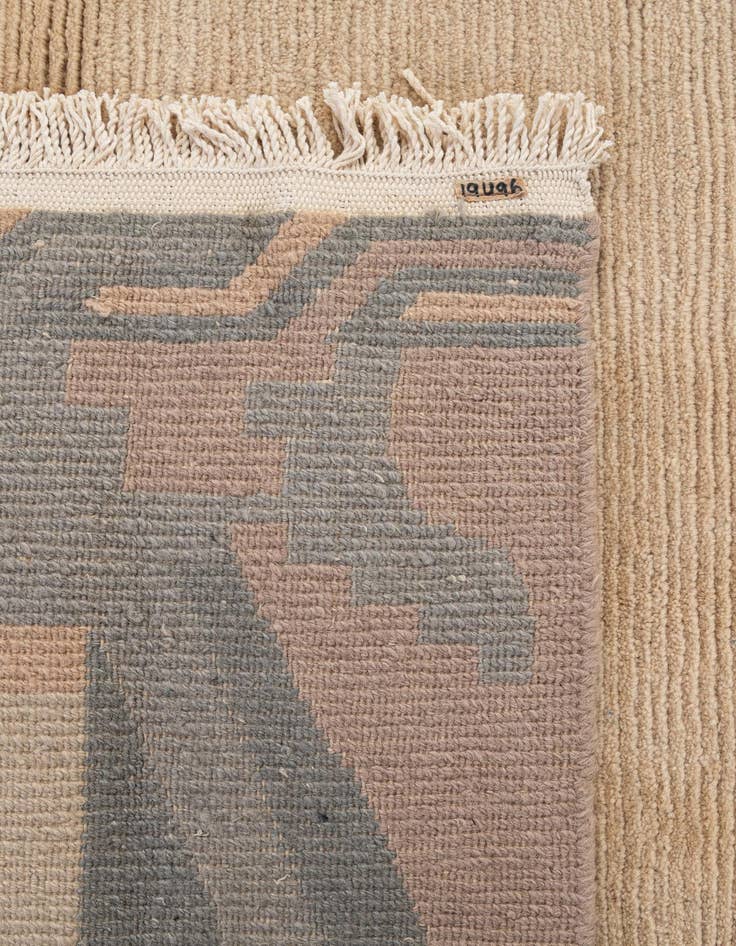 Detail image of  8' 4 x 11' 5  Hand Knotted Tibet Wool Rug