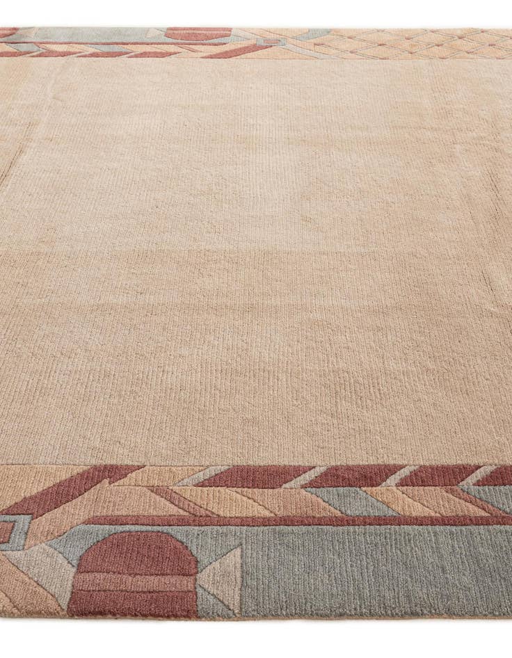 Detail image of  8' 4 x 11' 4  Hand Knotted Tibet Wool Rug
