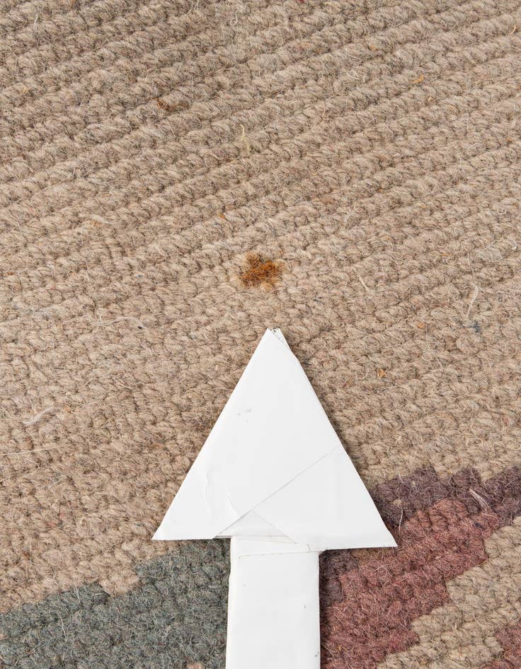 Detail image of  4' x 5' 10  Hand Knotted Tibet Wool Rug