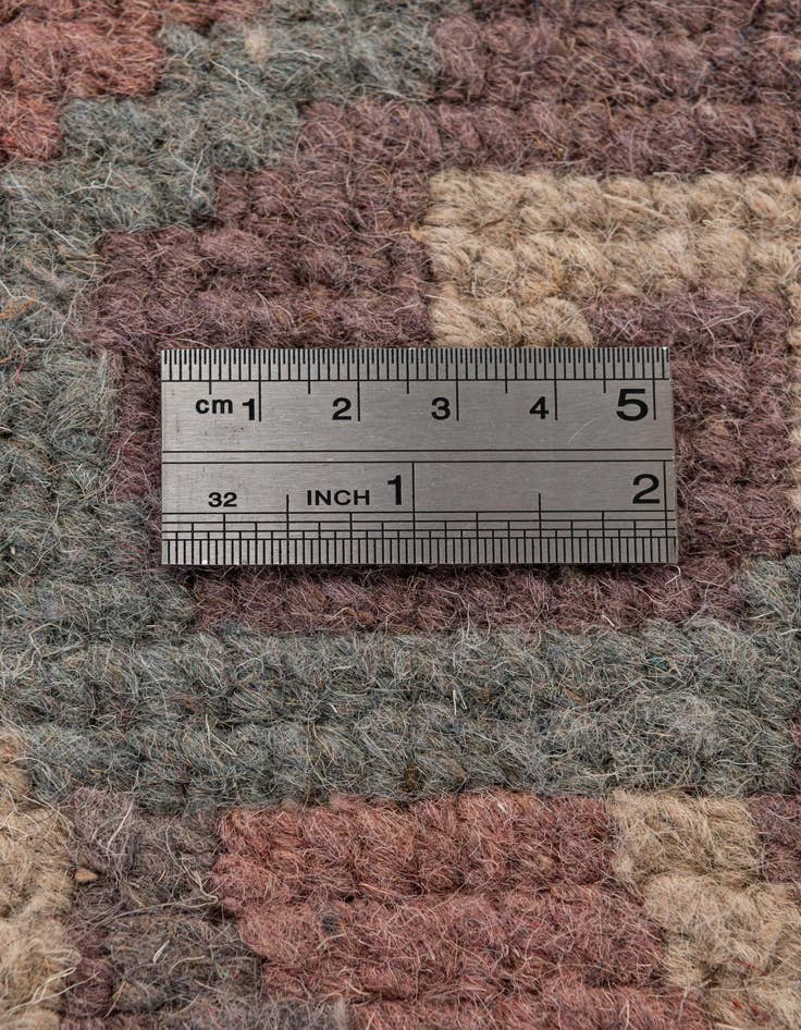 Detail image of  4' x 5' 10  Hand Knotted Tibet Wool Rug