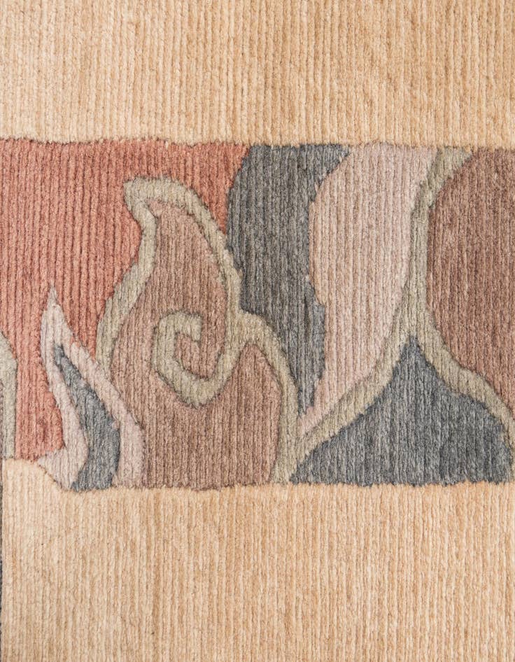 Detail image of  8' 2 x 10' 11  Hand Knotted Tibet Wool Rug