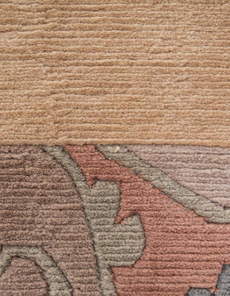 Detail image of  8' 2 x 10' 11  Hand Knotted Tibet Wool Rug