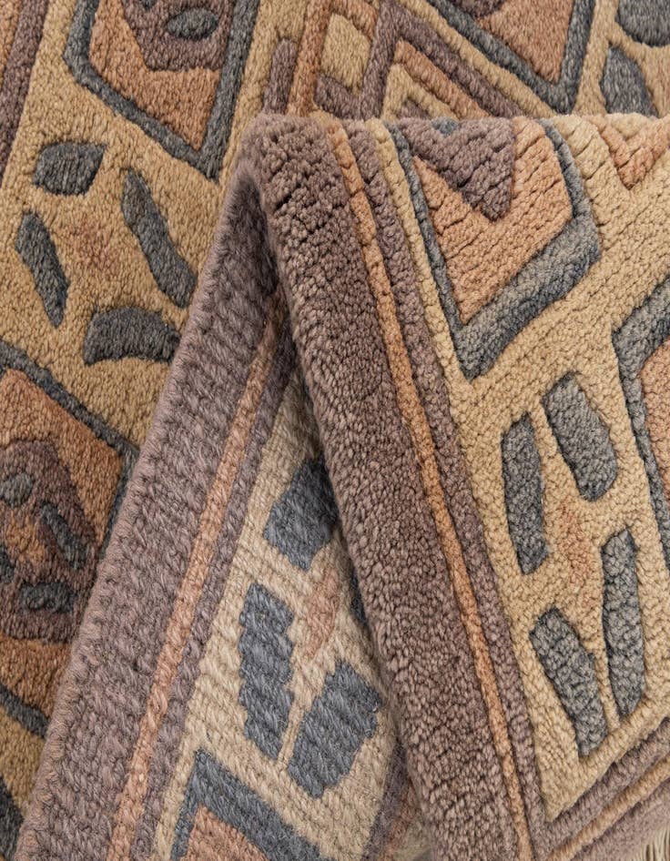 Detail image of  2' 2 x 3'  Hand Knotted Tibet Wool Rug