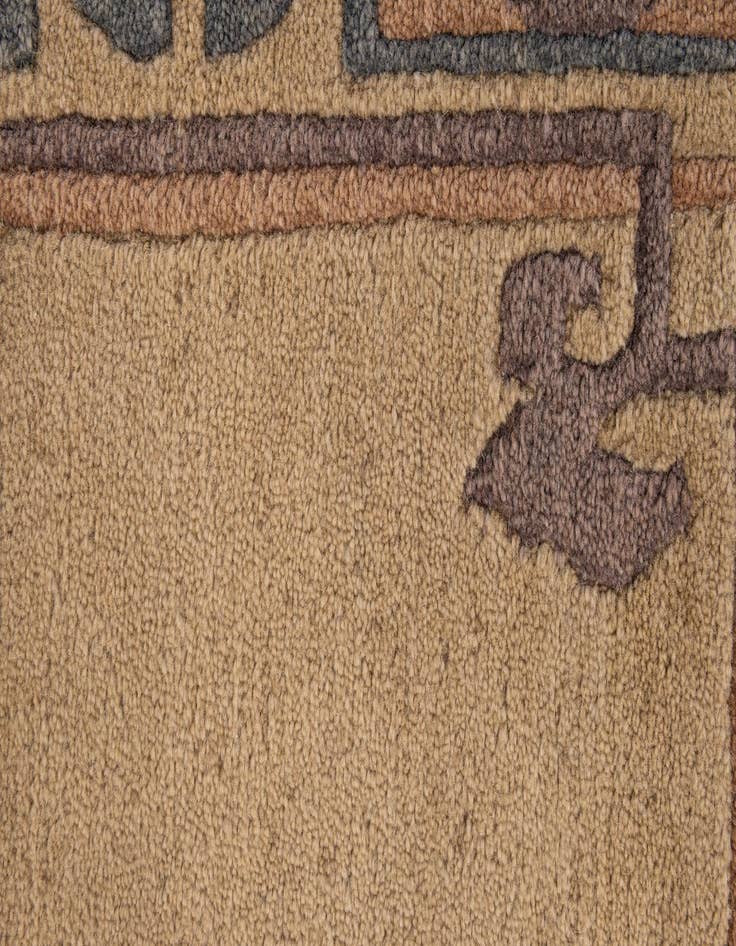 Detail image of  2' 2 x 3'  Hand Knotted Tibet Wool Rug