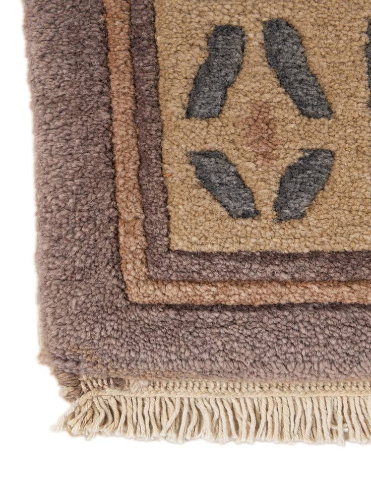 Detail image of  2' 2 x 3'  Hand Knotted Tibet Wool Rug