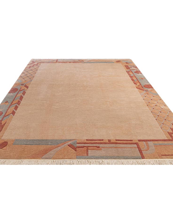 Detail image of  8' 3 x 11' 4  Hand Knotted Tibet Wool Rug