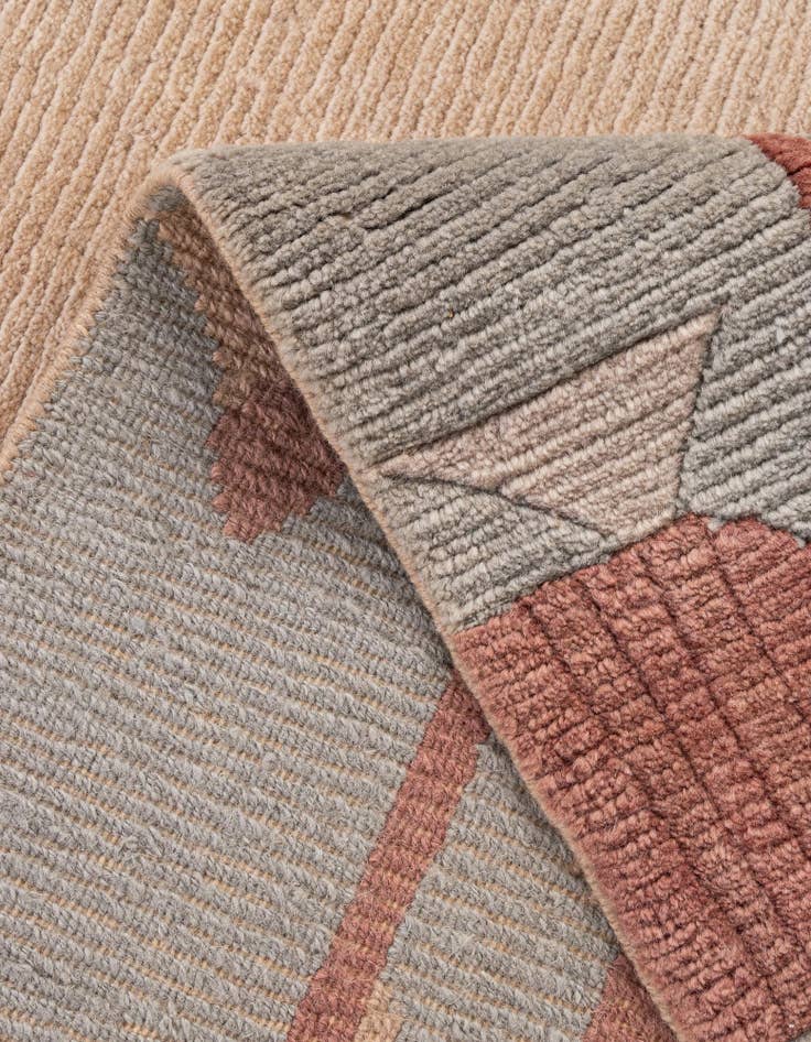 Detail image of  8' 3 x 11' 4  Hand Knotted Tibet Wool Rug