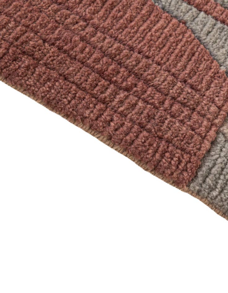 Detail image of  8' 3 x 11' 4  Hand Knotted Tibet Wool Rug