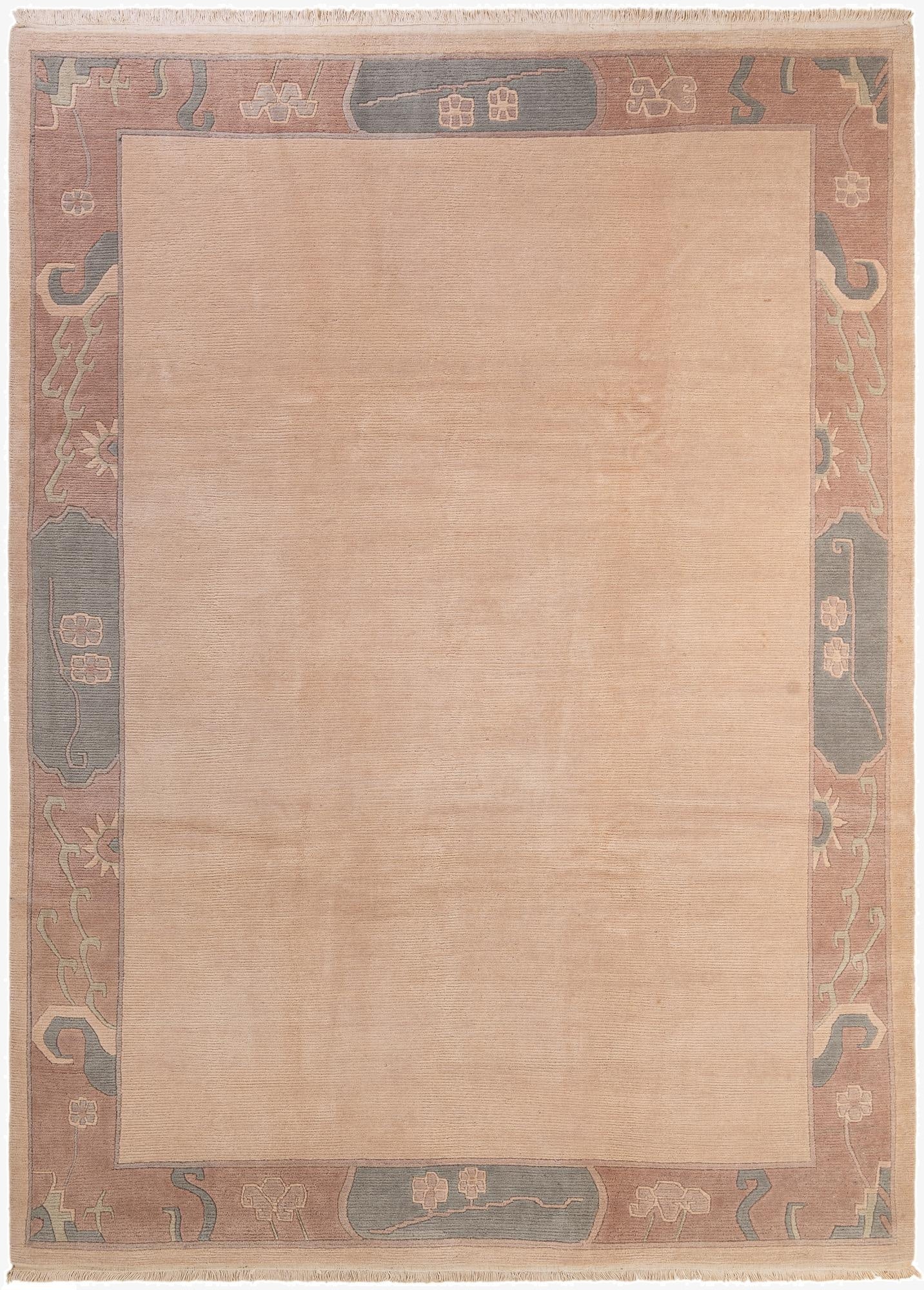  8' 6 x 11' 8  Hand Knotted Tibet Wool Rug