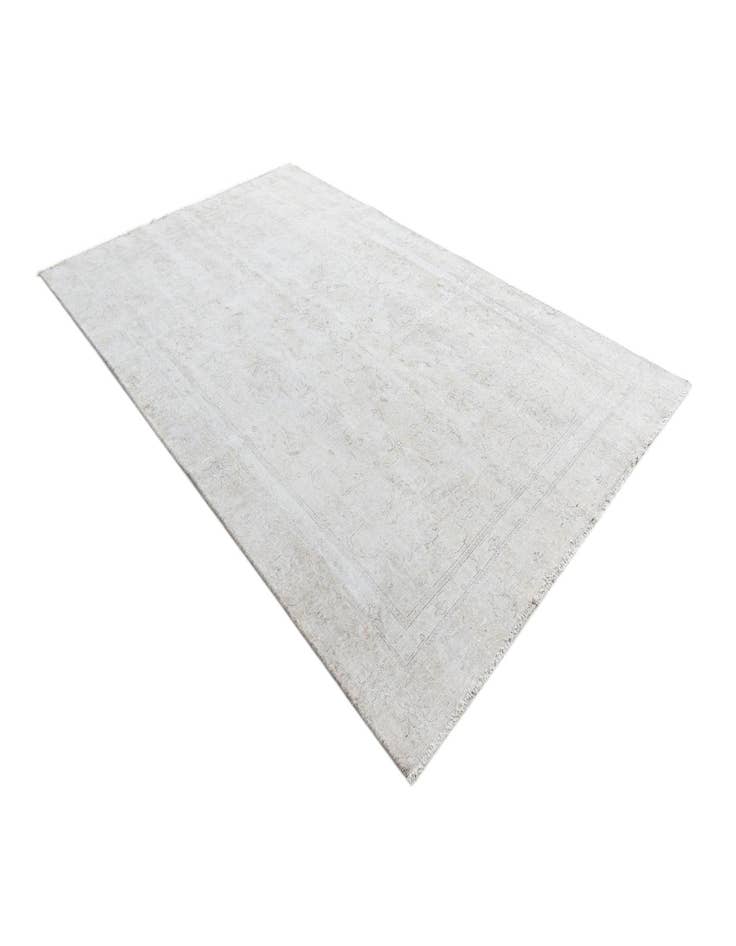 Detail image of  6' 1 x 9' 10  Hand Knotted Ultra Vintage Persian Wool Rug