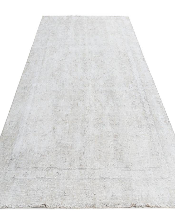 Detail image of  6' 1 x 9' 10  Hand Knotted Ultra Vintage Persian Wool Rug