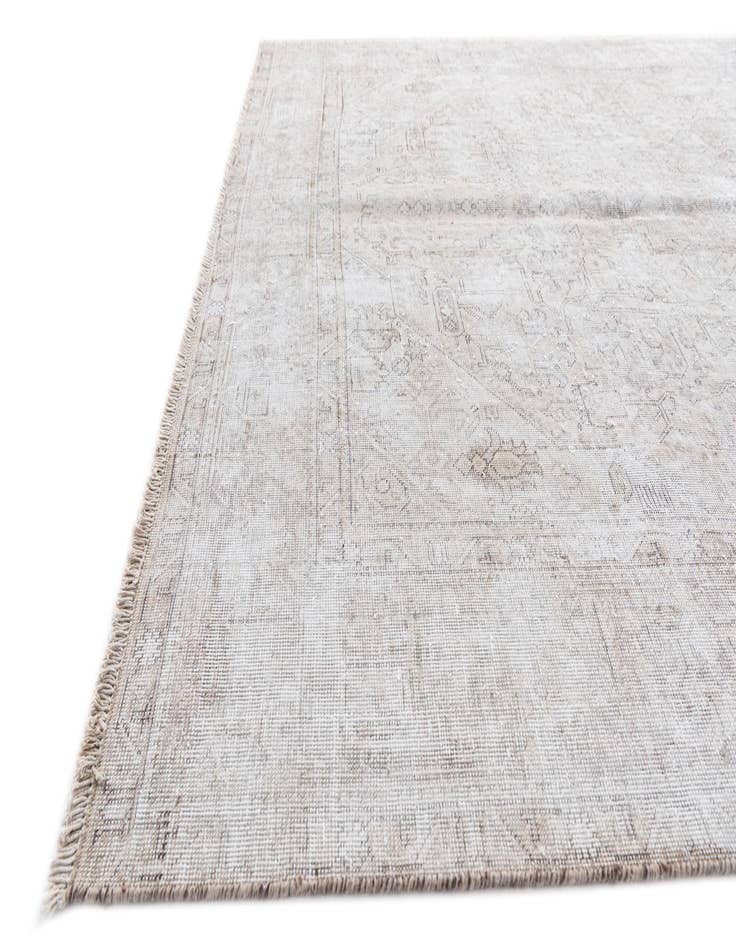 Detail image of  6' 3 x 9' 3  Hand Knotted Ultra Vintage Persian Wool Rug