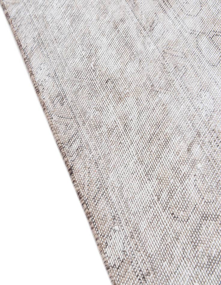 Detail image of  6' 3 x 9' 3  Hand Knotted Ultra Vintage Persian Wool Rug