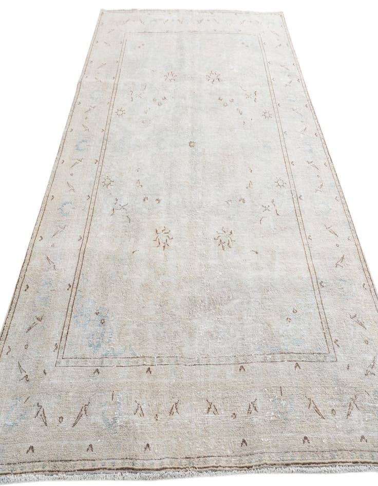 Detail image of  6' 3 x 9' 6  Hand Knotted Ultra Vintage Persian Wool Rug