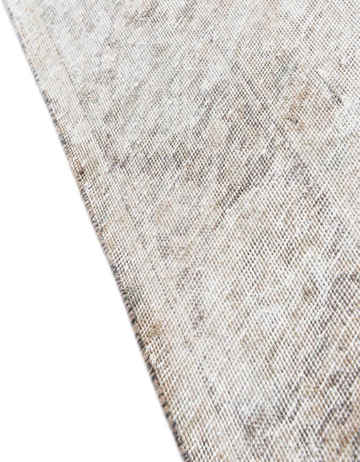 Detail image of  6' 2 x 8' 3  Hand Knotted Ultra Vintage Persian Wool Rug