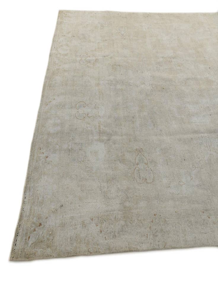 Detail image of  9' x 12' 4  Hand Knotted Ultra Vintage Persian Wool Rug