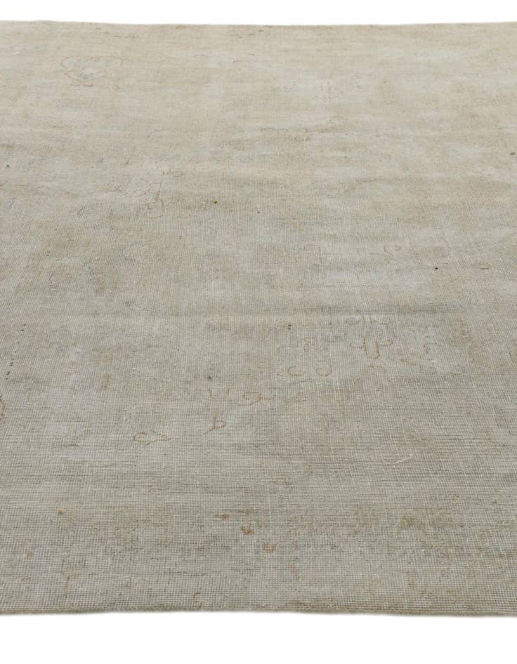 Detail image of  9' x 12' 4  Hand Knotted Ultra Vintage Persian Wool Rug