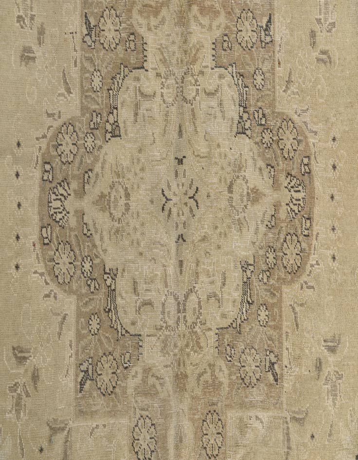 Detail image of  9' 8 x 12' 7  Hand Knotted Ultra Vintage Persian Wool Rug