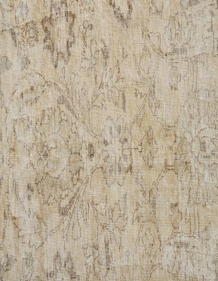 Detail image of  9' 4 x 12'  Hand Knotted Ultra Vintage Persian Wool Rug