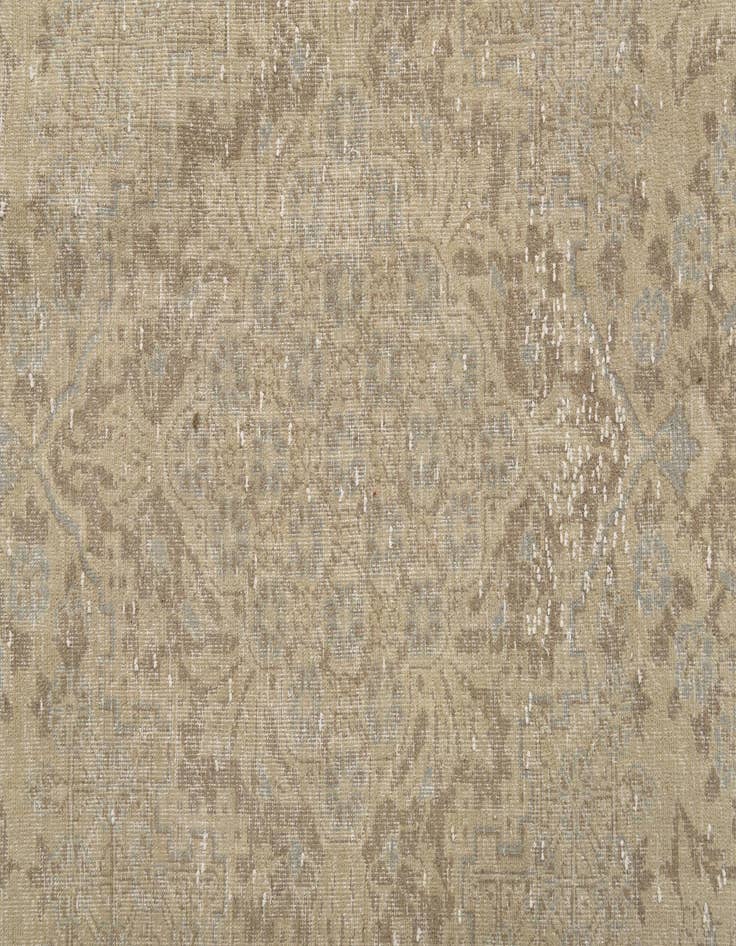 Detail image of  7' 8 x 11' 10  Hand Knotted Ultra Vintage Persian Wool Rug