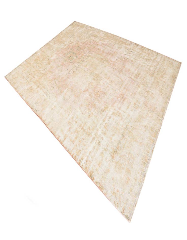 Detail image of  9' 10 x 12' 10  Hand Knotted Ultra Vintage Persian Wool Rug