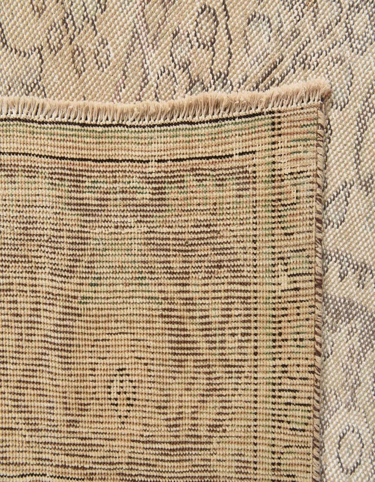 Detail image of  8' 10 x 12' 7  Hand Knotted Ultra Vintage Persian Wool Rug