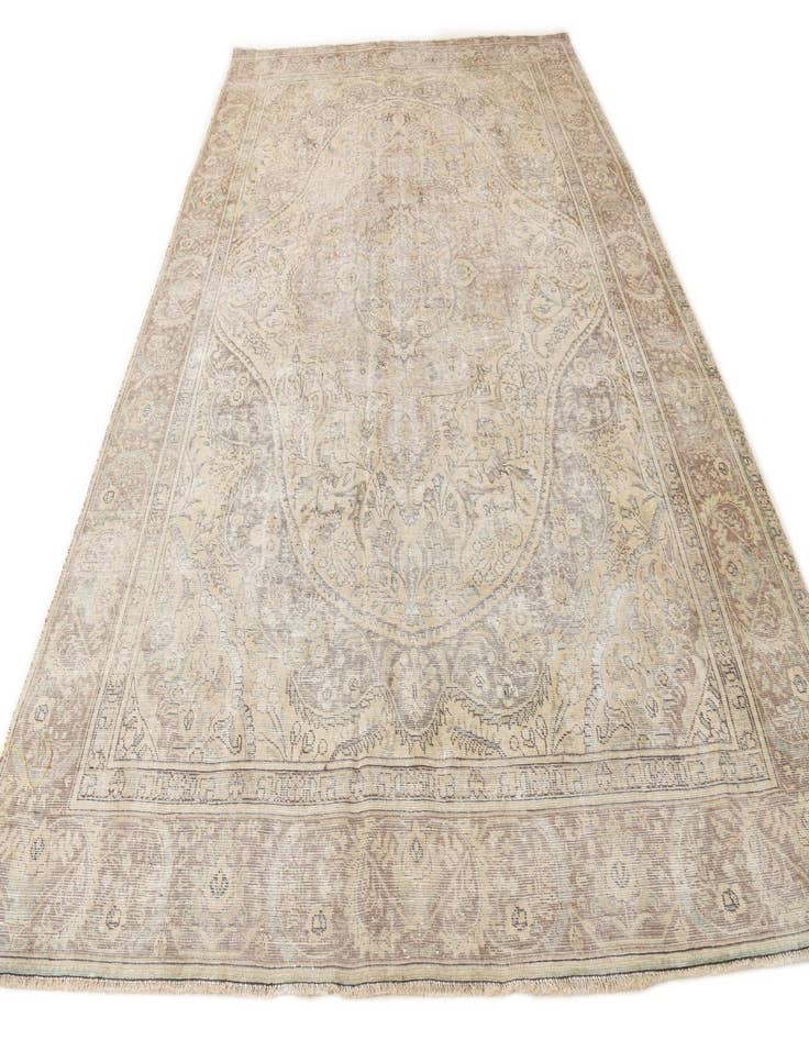 Detail image of  8' 10 x 12' 7  Hand Knotted Ultra Vintage Persian Wool Rug