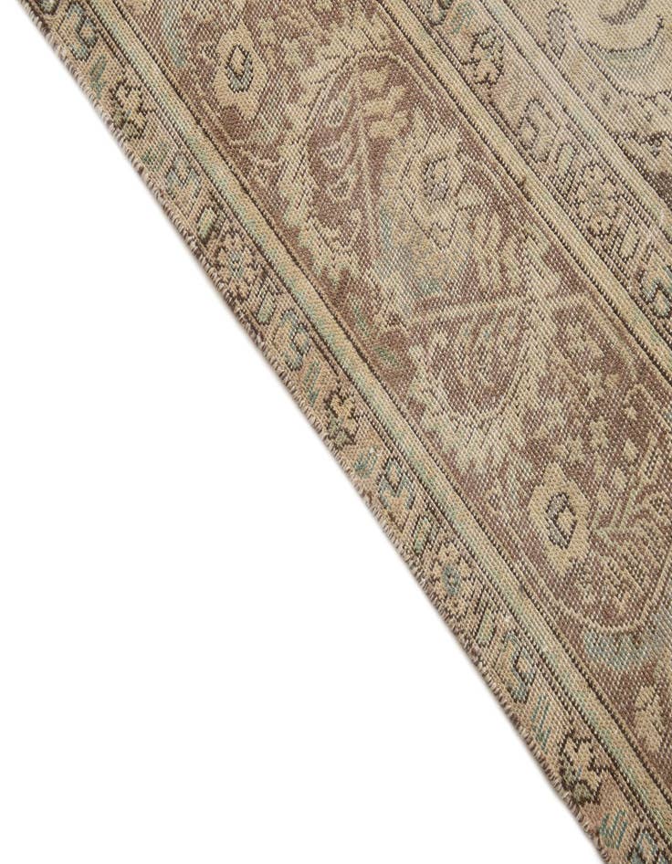 Detail image of  8' 10 x 12' 7  Hand Knotted Ultra Vintage Persian Wool Rug