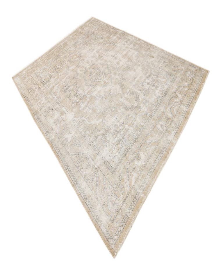 Detail image of  8' 4 x 12' 6  Hand Knotted Ultra Vintage Persian Wool Rug