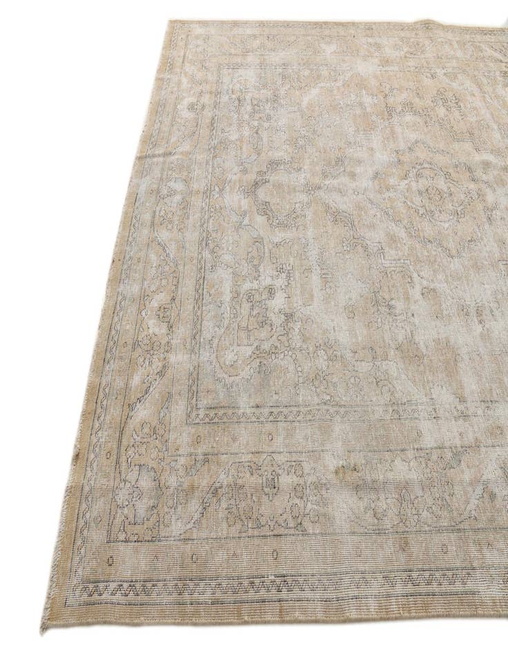 Detail image of  8' 4 x 12' 6  Hand Knotted Ultra Vintage Persian Wool Rug