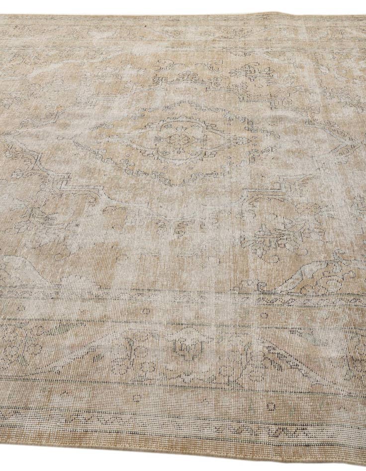 Detail image of  8' 4 x 12' 6  Hand Knotted Ultra Vintage Persian Wool Rug