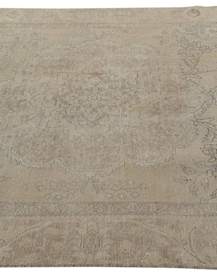 Detail image of  6' x 8' 8  Hand Knotted Ultra Vintage Persian Wool Rug