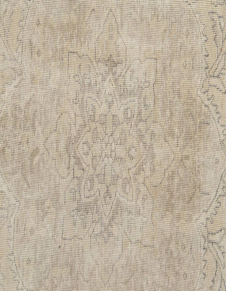 Detail image of  6' x 8' 8  Hand Knotted Ultra Vintage Persian Wool Rug