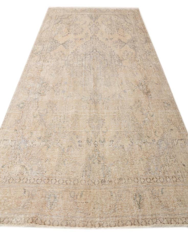 Detail image of  9' 4 x 13' 1  Hand Knotted Ultra Vintage Persian Wool Rug