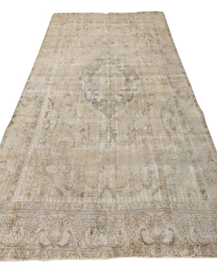 Detail image of  8' 2 x 11' 2  Hand Knotted Ultra Vintage Persian Wool Rug