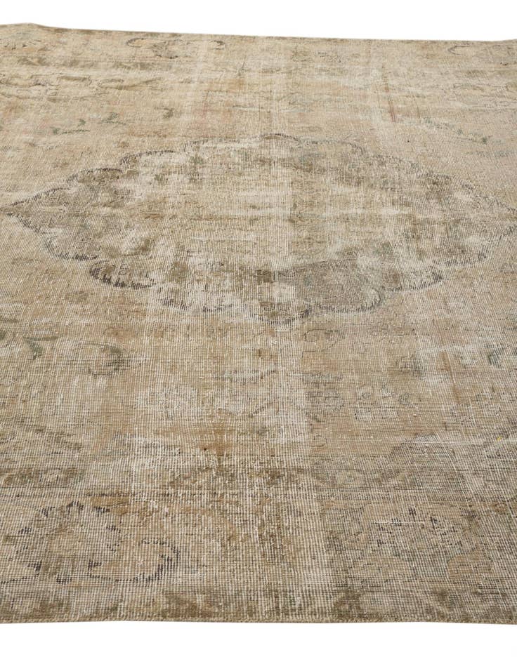 Detail image of  8' 2 x 11' 2  Hand Knotted Ultra Vintage Persian Wool Rug