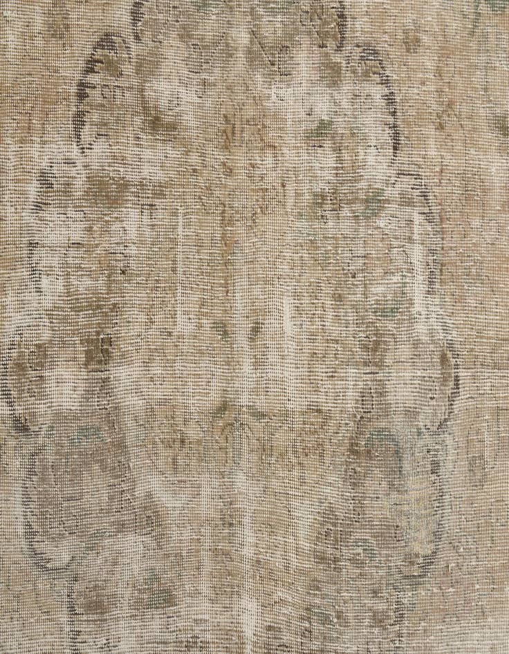 Detail image of  8' 2 x 11' 2  Hand Knotted Ultra Vintage Persian Wool Rug