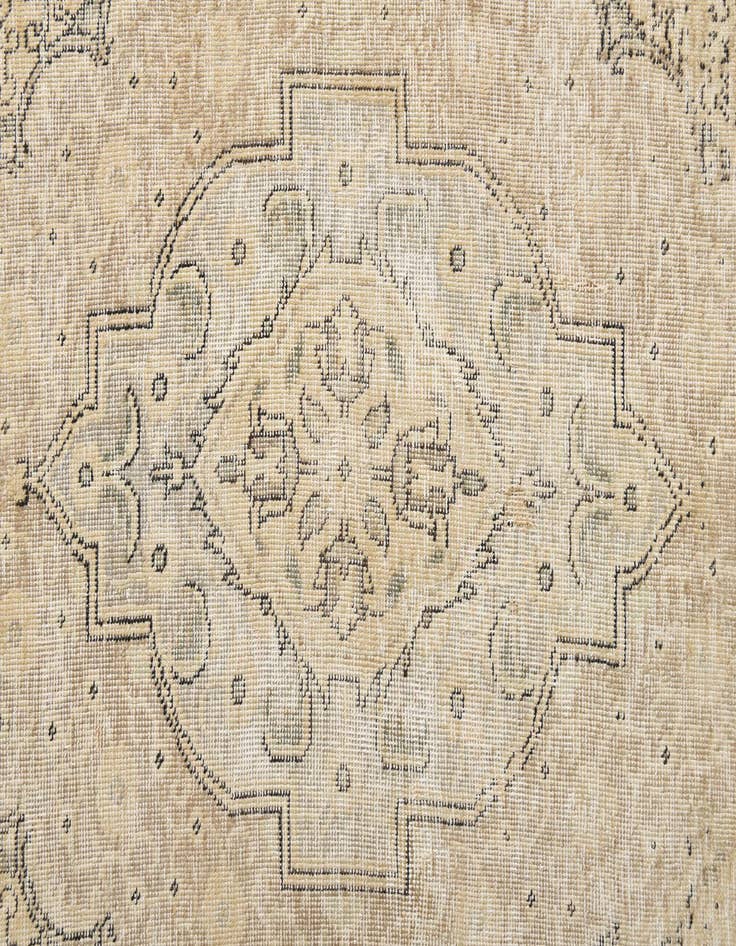 Detail image of  9' 2 x 12' 2  Hand Knotted Ultra Vintage Persian Wool Rug