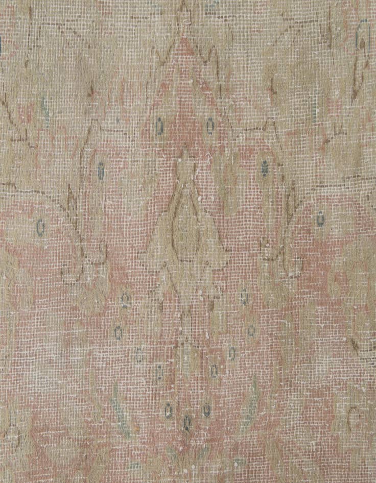 Detail image of  9' 10 x 13' 1  Hand Knotted Ultra Vintage Persian Wool Rug